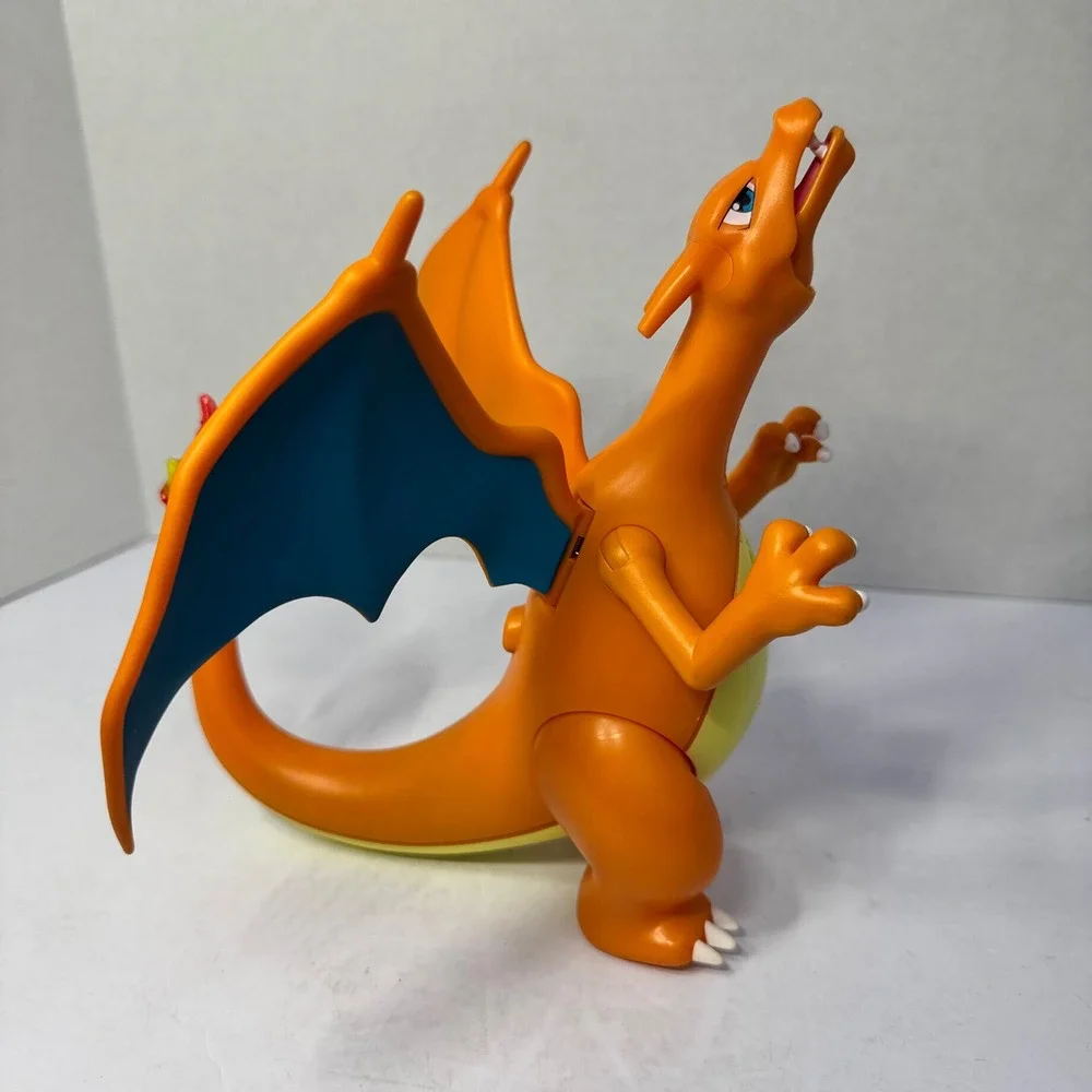 Pokemon Jazwares Charizard Interactive Action Figure Sound & Motion 2022 Toy EUC
